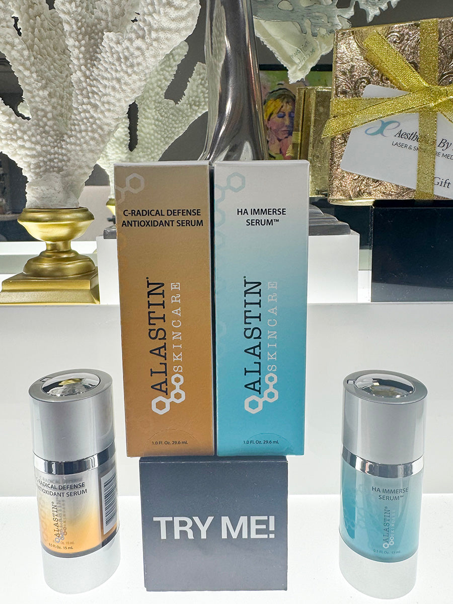 Travel Sizes HA Immerse & C-RADICAL Defense Antioxidant Serum